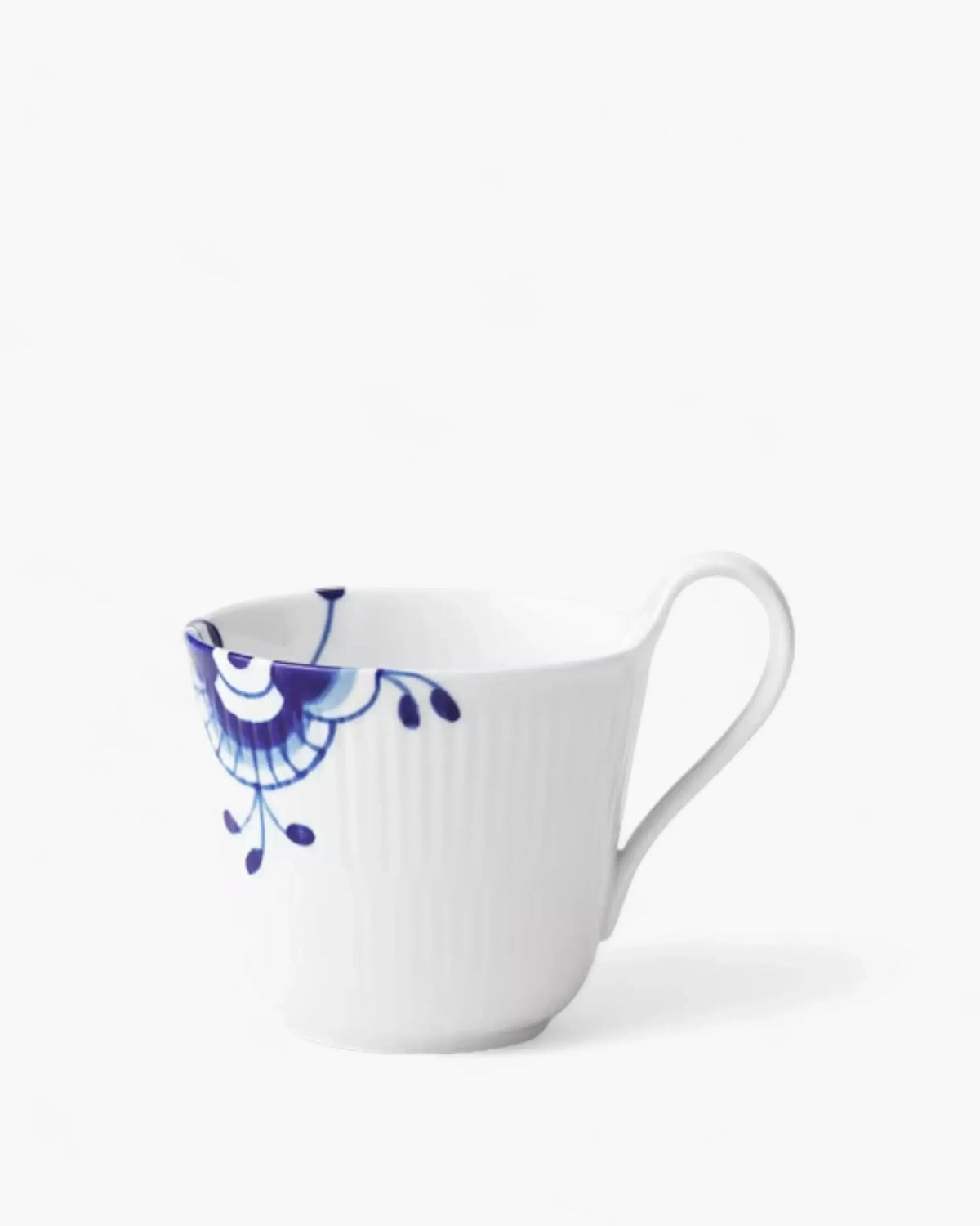 Royal Copenhagen Fluted Mega high handle cups Blue - Buy now on ShopDecor - Discover the best products by ROYAL COPENHAGEN design