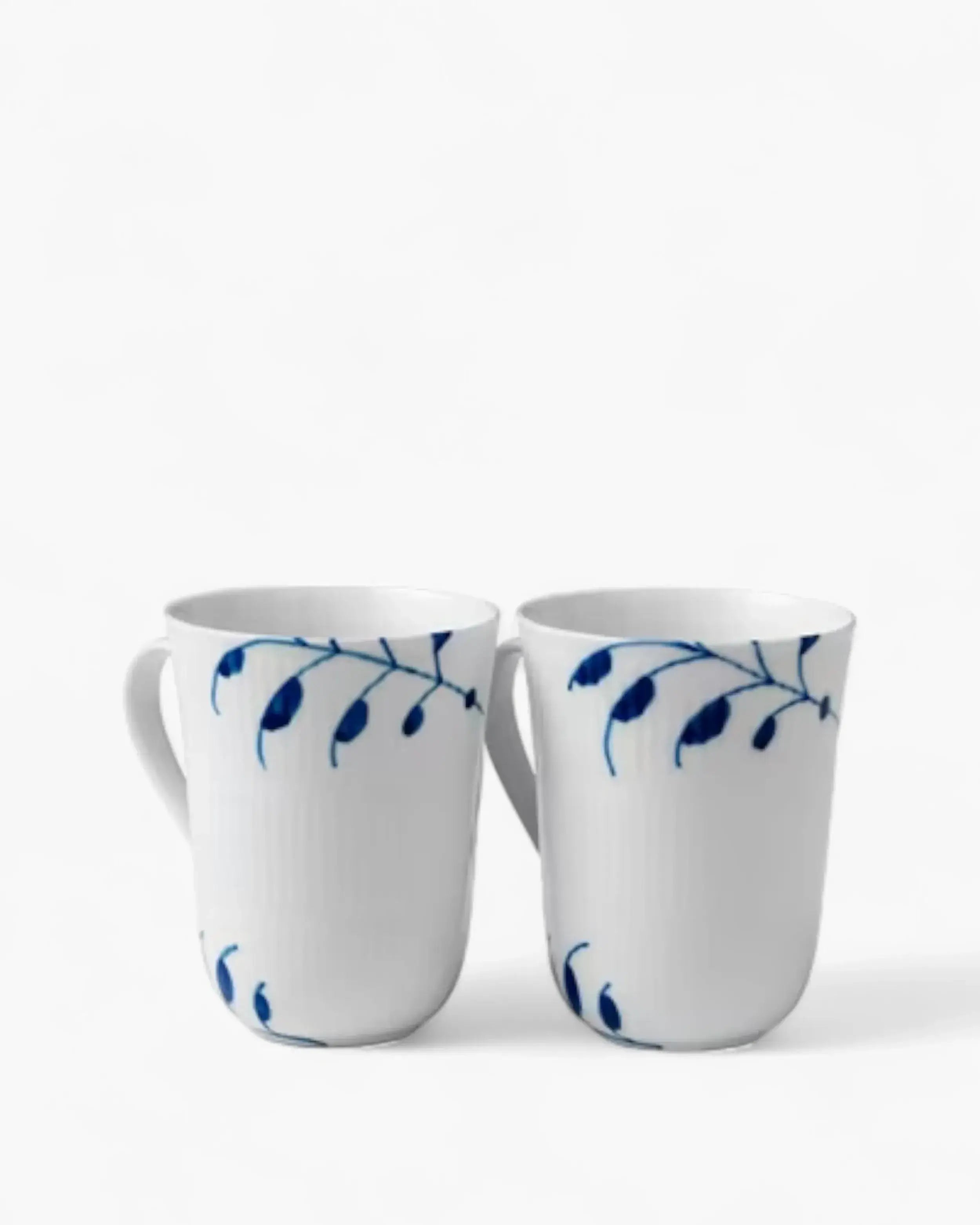 Royal Copenhagen Fluted Mega set 2 cups - Buy now on ShopDecor - Discover the best products by ROYAL COPENHAGEN design