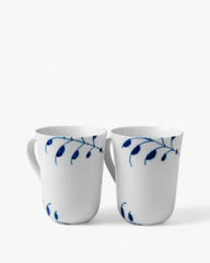 Royal Copenhagen Fluted Mega set 2 cups - Buy now on ShopDecor - Discover the best products by ROYAL COPENHAGEN design