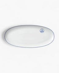 Royal Copenhagen Blueline oval dish 37 cm - 14.57 in - Buy now on ShopDecor - Discover the best products by ROYAL COPENHAGEN design