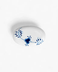 Royal Copenhagen Fluted Mega oval dish Blue 23 cm - 19.06 in - Buy now on ShopDecor - Discover the best products by ROYAL COPENHAGEN design