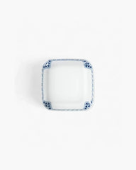 Royal Copenhagen Princess square plate 10 cm - 4.14 in - Buy now on ShopDecor - Discover the best products by ROYAL COPENHAGEN design