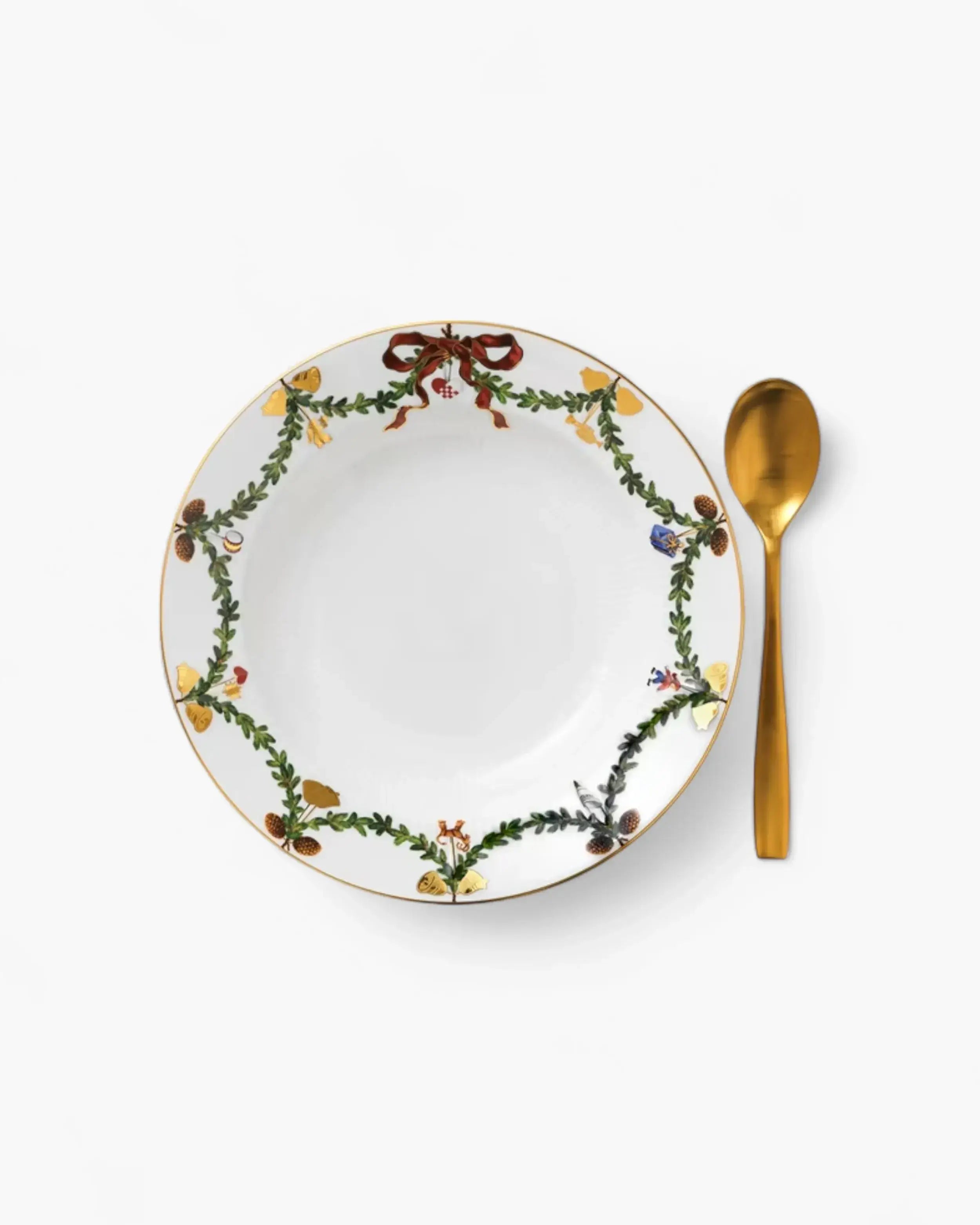 Royal Copenhagen Star Fluted Christmas deep plate - Buy now on ShopDecor - Discover the best products by ROYAL COPENHAGEN design
