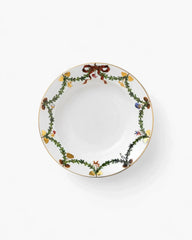 Royal Copenhagen Star Fluted Christmas deep plate 24 cm - 9.45 in - Buy now on ShopDecor - Discover the best products by ROYAL COPENHAGEN design