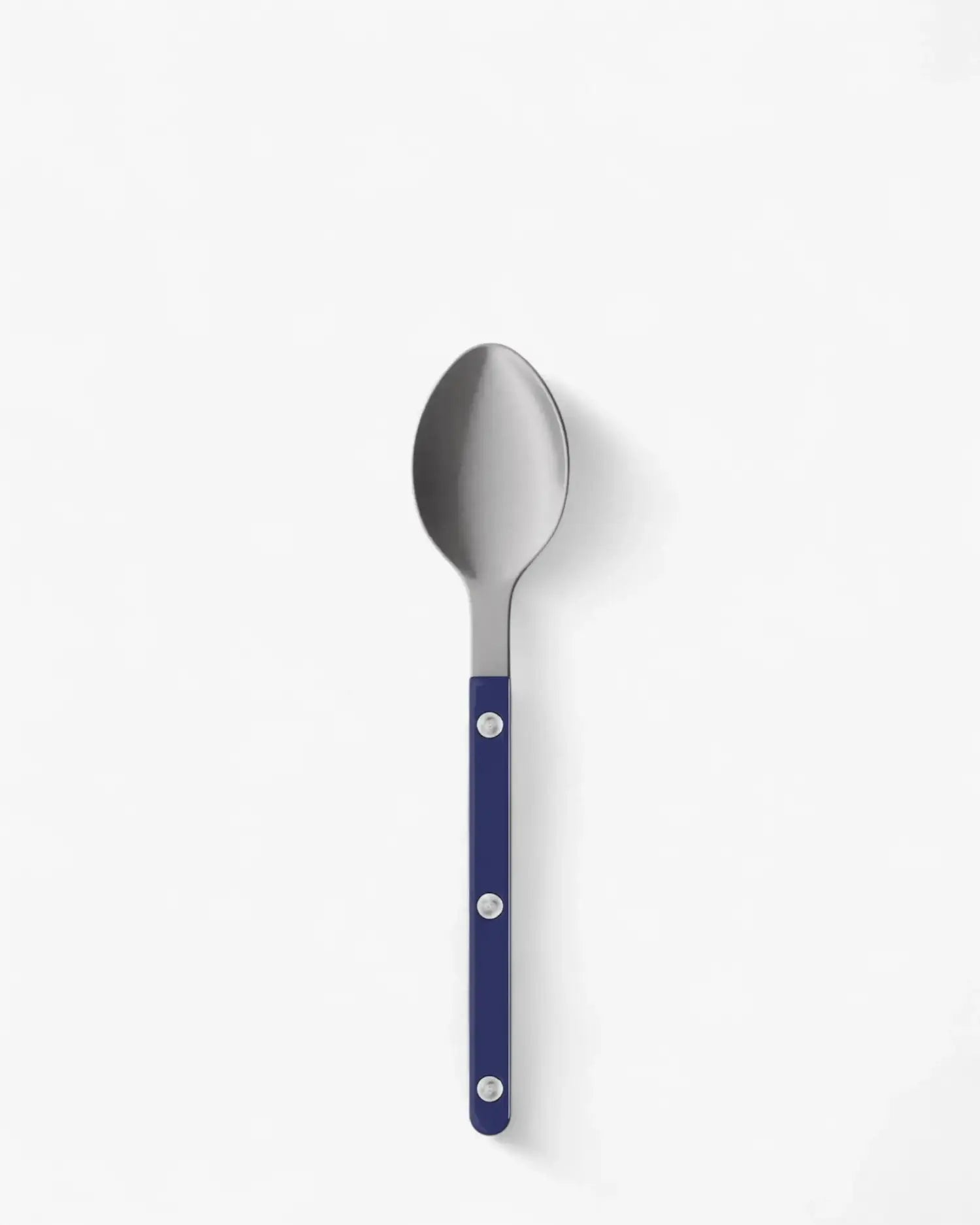 Sabre Paris Bistrot Vintage stainless steel dessert spoon with nylon handle Sabre Paris Navy Blue - Buy now on ShopDecor - Discover the best products by SABRE PARIS design