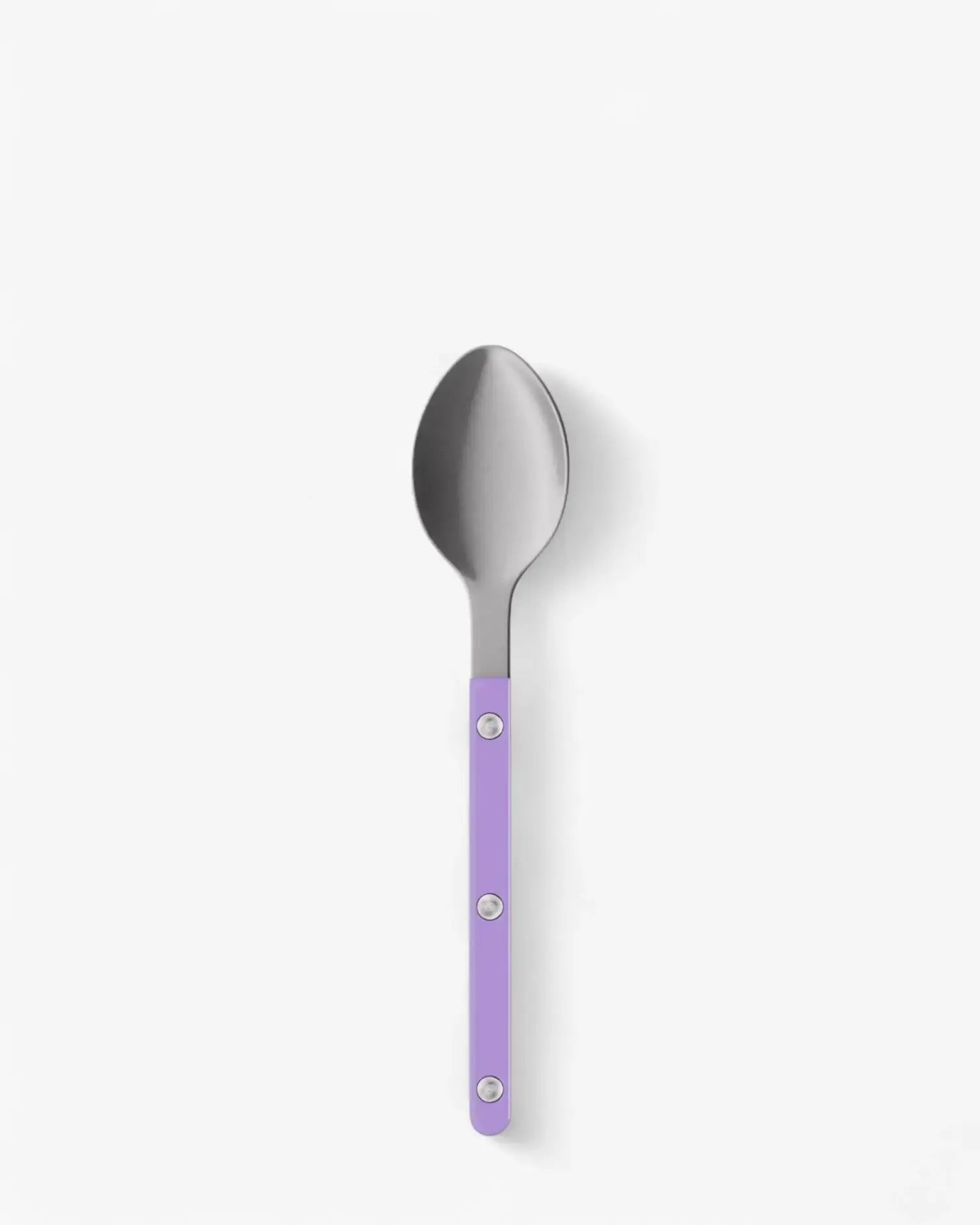 Sabre Paris Bistrot Vintage stainless steel dessert spoon with nylon handle Sabre Paris Light Purple - Buy now on ShopDecor - Discover the best products by SABRE PARIS design