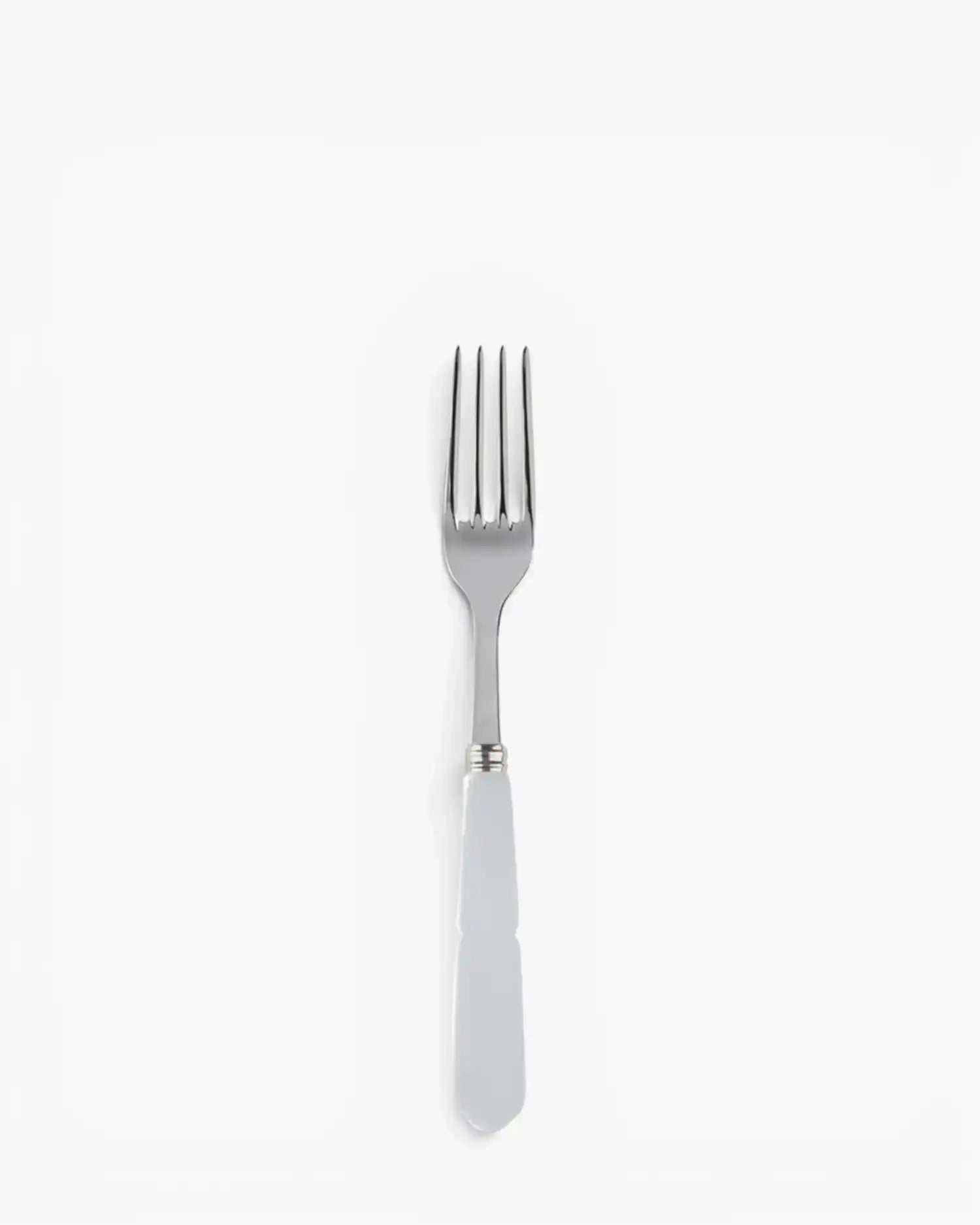 Sabre Paris Gustave stainless steel dessert fork with acrylic handle Sabre Paris White - Buy now on ShopDecor - Discover the best products by SABRE PARIS design
