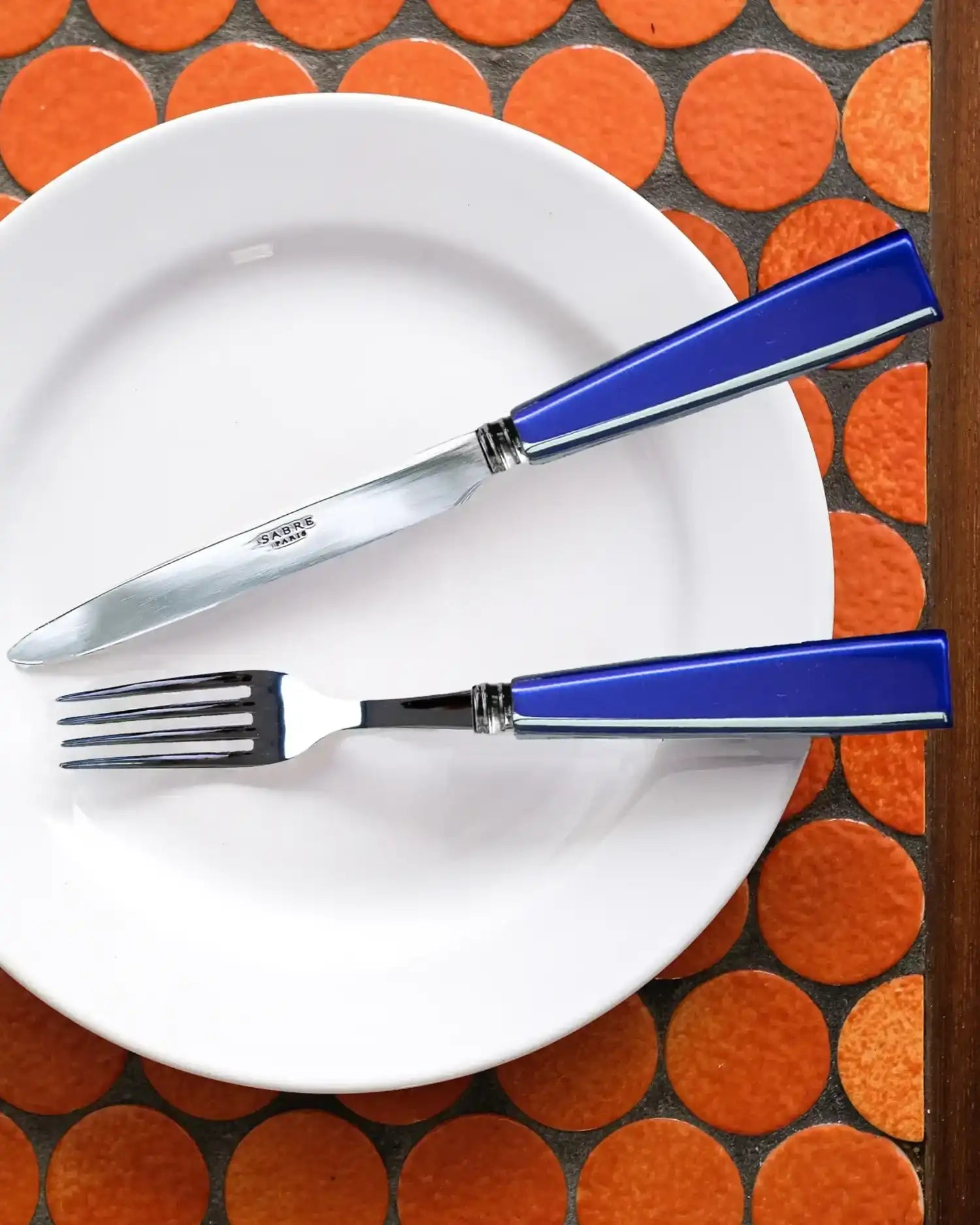 Sabre Paris Icône 24-piece stainless steel cutlery set with acrylic handles - Buy now on ShopDecor - Discover the best products by SABRE PARIS design