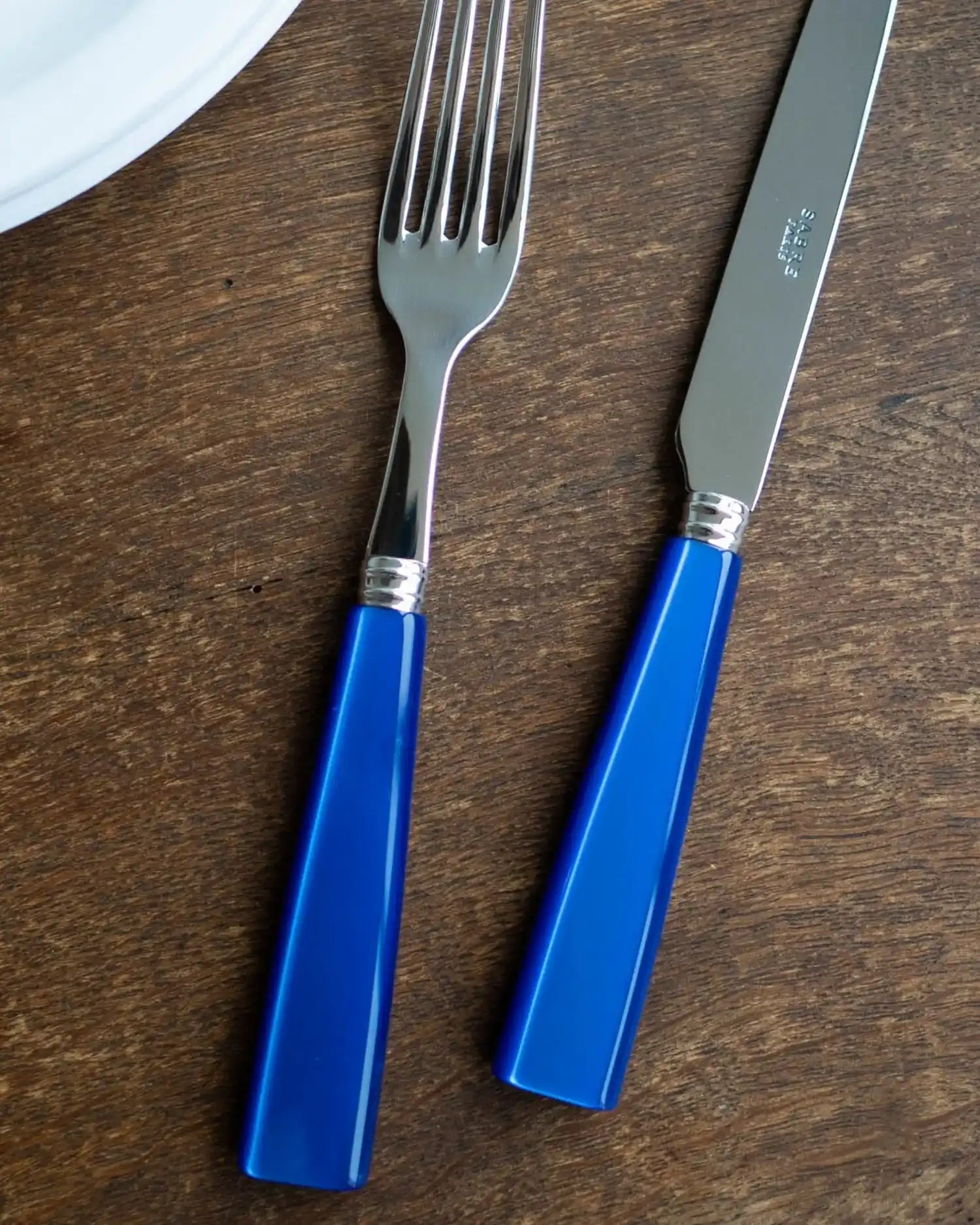 Sabre Paris Icône 5-piece stainless steel cutlery set with acrylic handles - Buy now on ShopDecor - Discover the best products by SABRE PARIS design