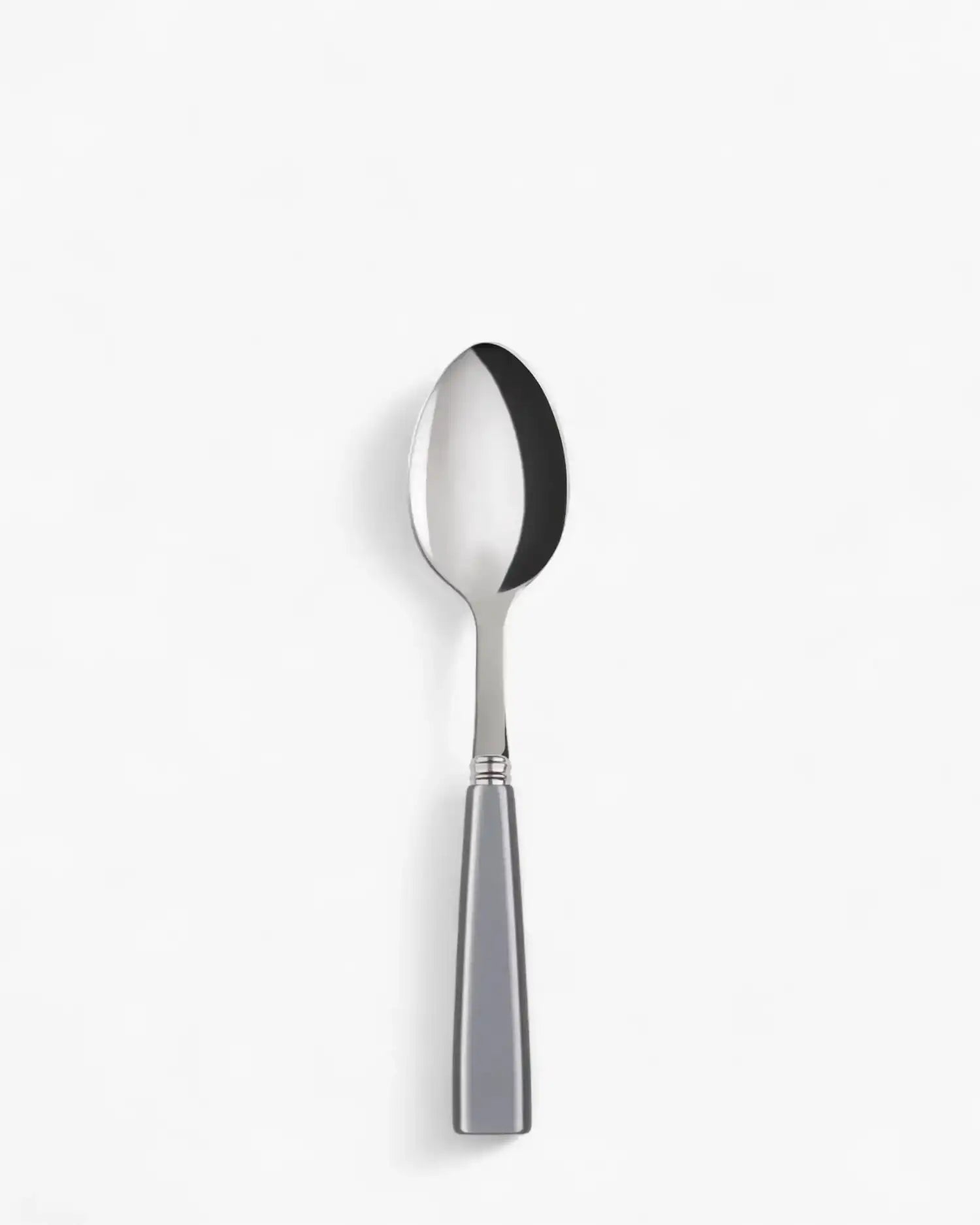 Sabre Paris Icône stainless steel dessert spoon with acrylic handle Sabre Paris Grey - Buy now on ShopDecor - Discover the best products by SABRE PARIS design