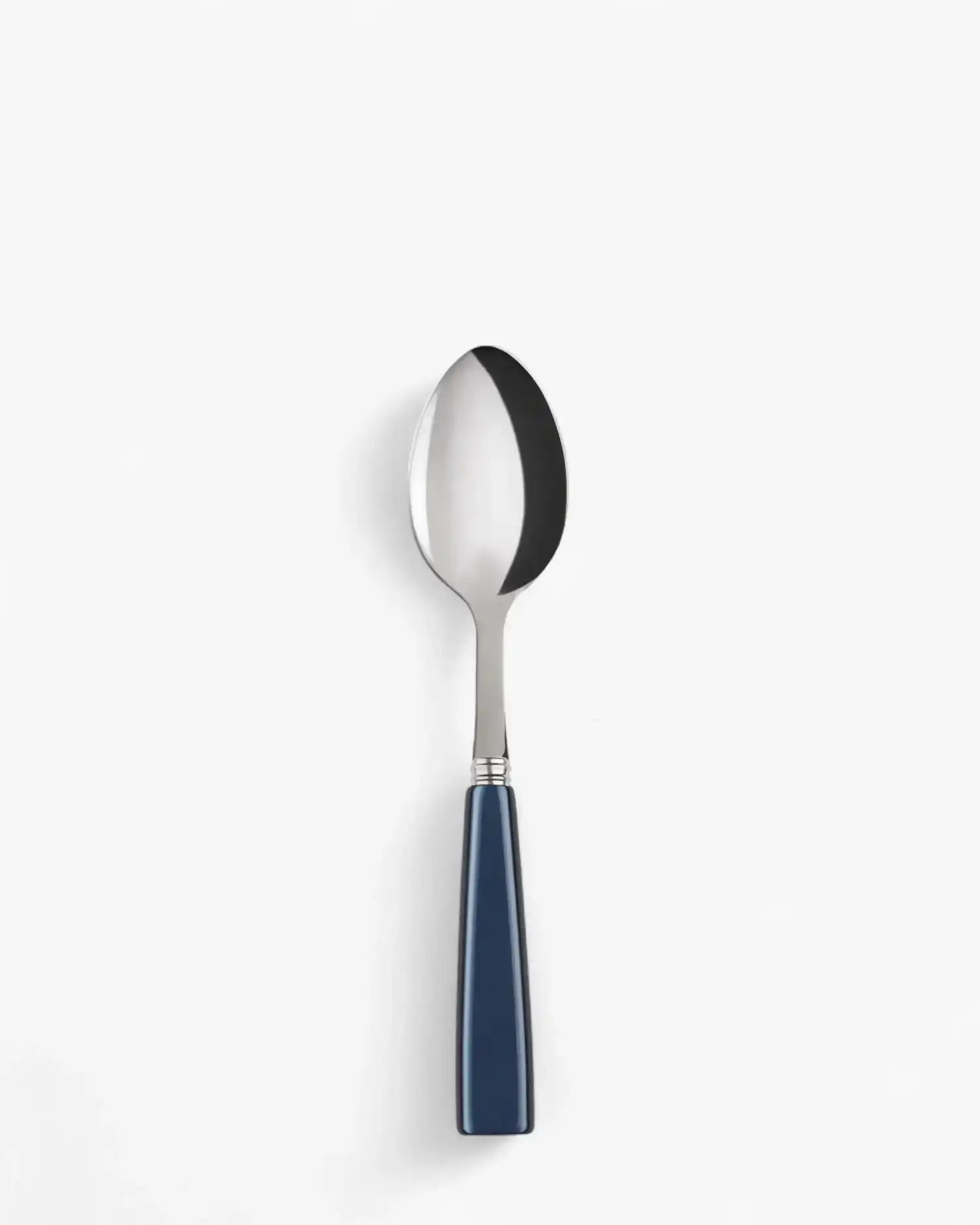 Sabre Paris Icône stainless steel dessert spoon with acrylic handle Sabre Paris Steel Blue - Buy now on ShopDecor - Discover the best products by SABRE PARIS design