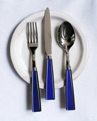 Sabre Paris Icône stainless steel dessert spoon with acrylic handle - Buy now on ShopDecor - Discover the best products by SABRE PARIS design