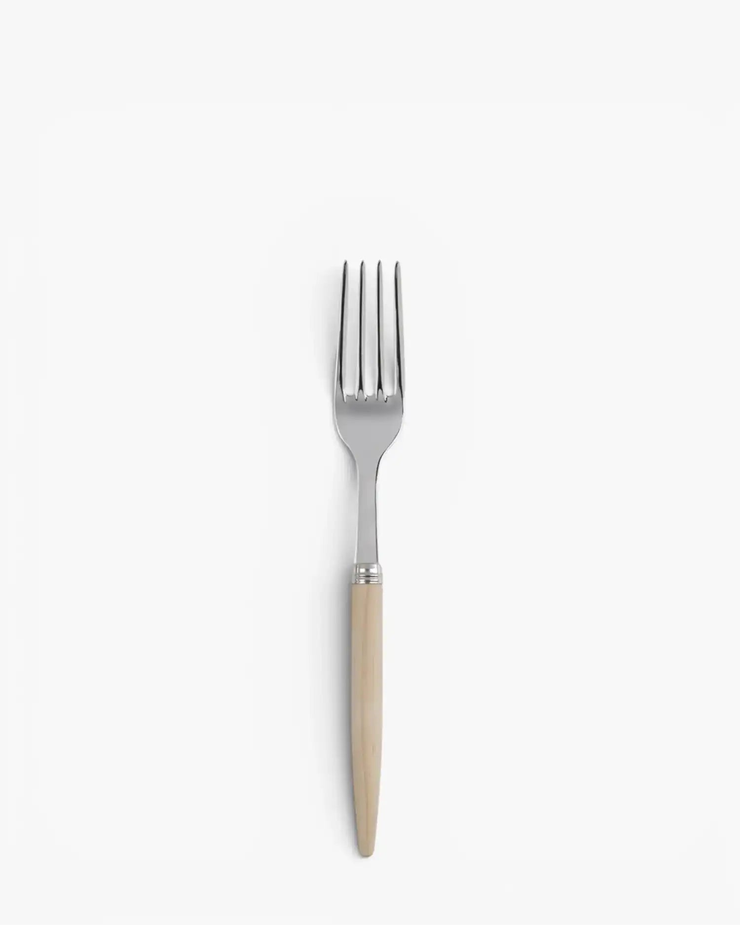 Sabre Paris Jonc stainless steel dessert fork with wood handle Sabre Paris Light Wood - Buy now on ShopDecor - Discover the best products by SABRE PARIS design
