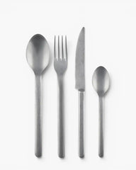 Sabre Paris Loft 24-piece stainless steel cutlery set Vintage steel - Buy now on ShopDecor - Discover the best products by SABRE PARIS design