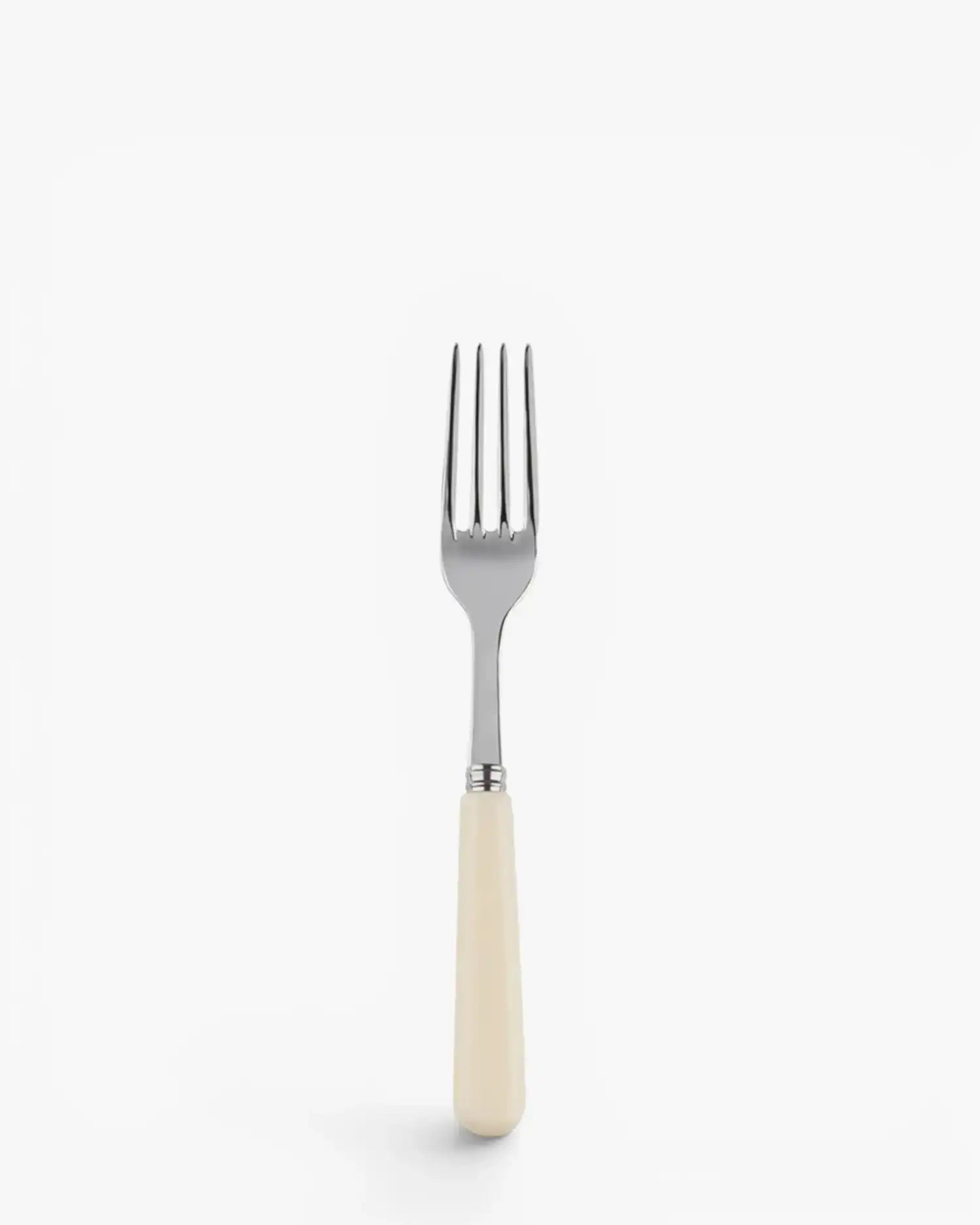Sabre Paris Pop stainless steel dessert fork with acrylic handle Sabre Paris Ivory - Buy now on ShopDecor - Discover the best products by SABRE PARIS design