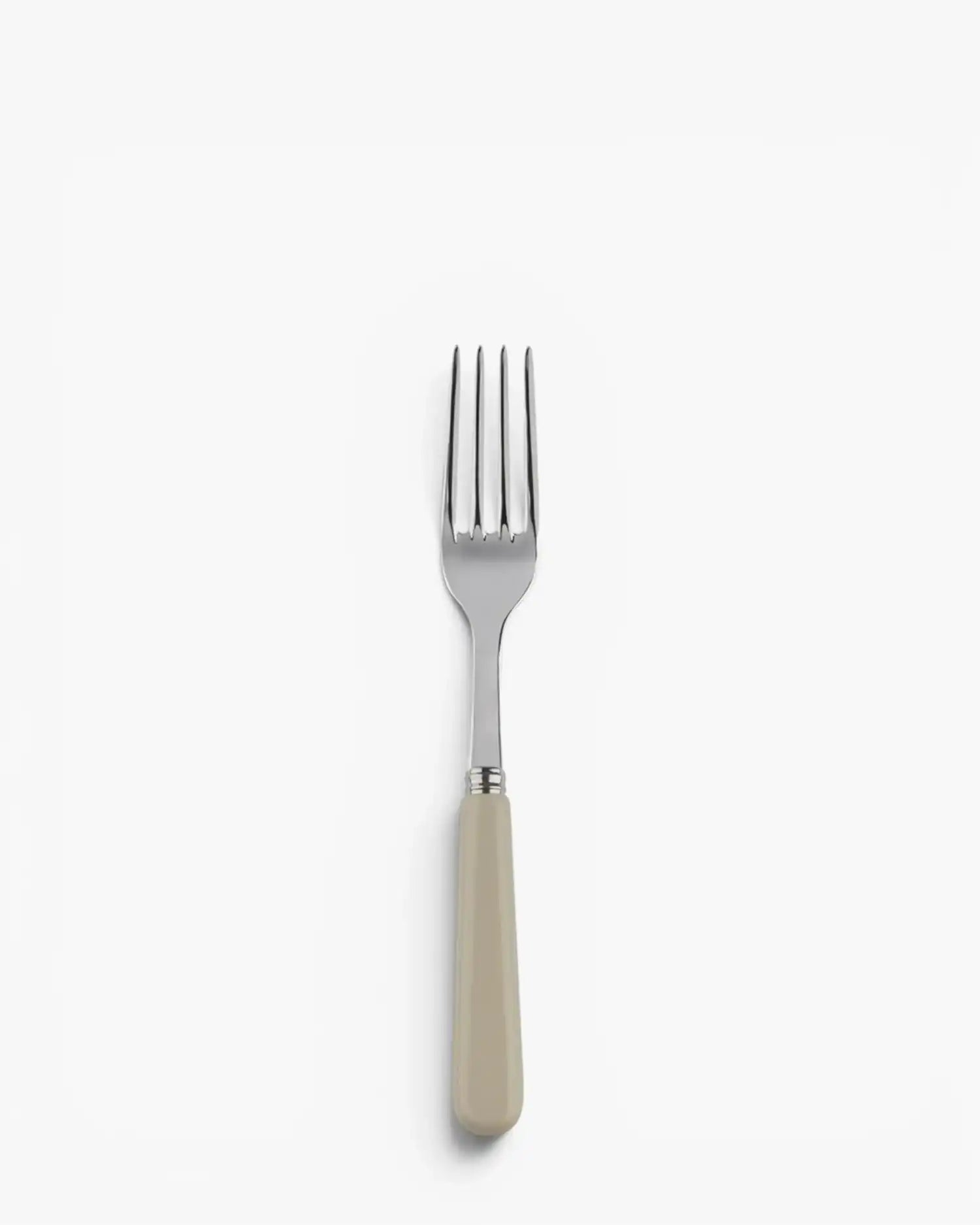 Sabre Paris Pop stainless steel dessert fork with acrylic handle Sabre Paris Light Kaki - Buy now on ShopDecor - Discover the best products by SABRE PARIS design