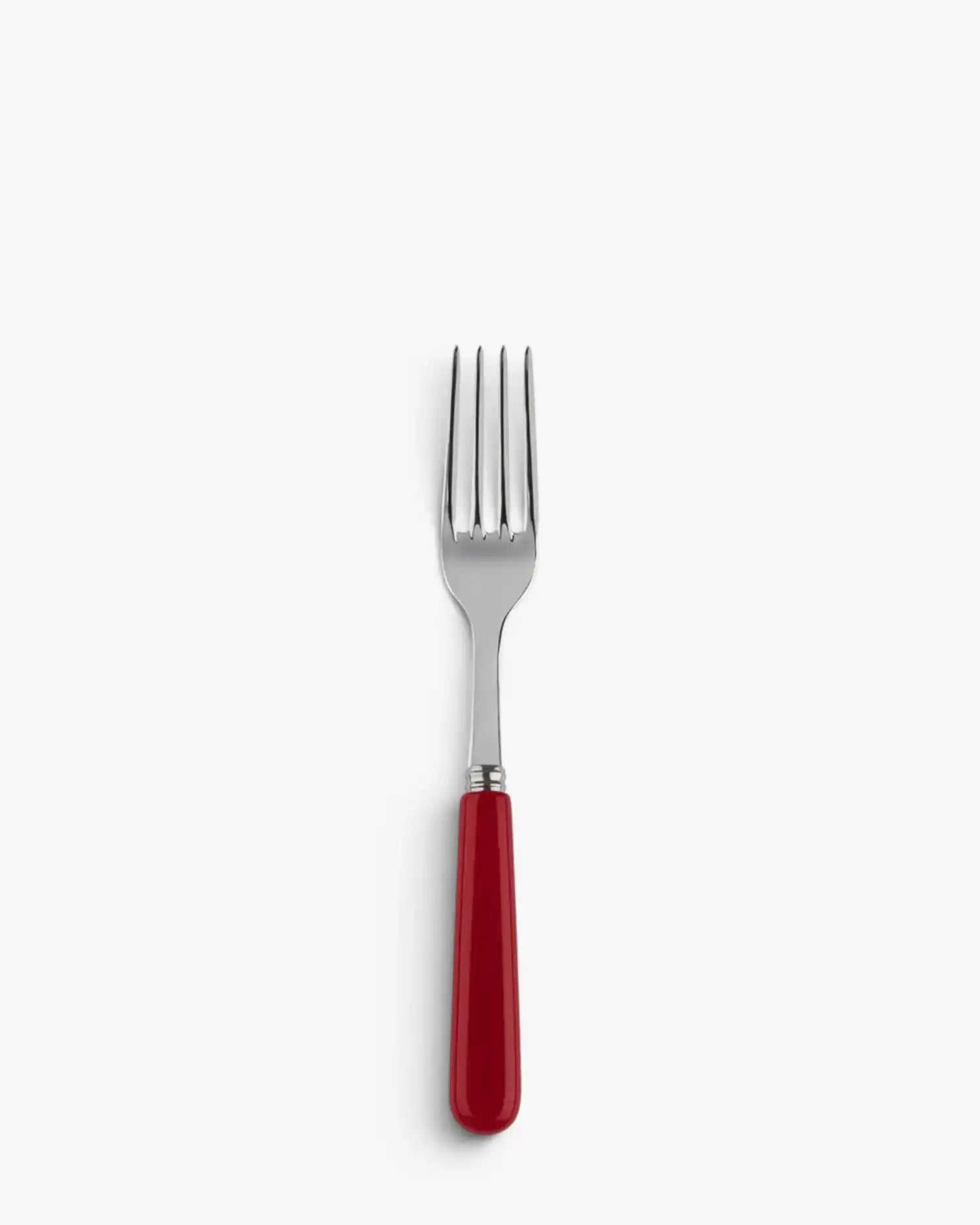 Sabre Paris Pop stainless steel dessert fork with acrylic handle Sabre Paris Burgundy - Buy now on ShopDecor - Discover the best products by SABRE PARIS design