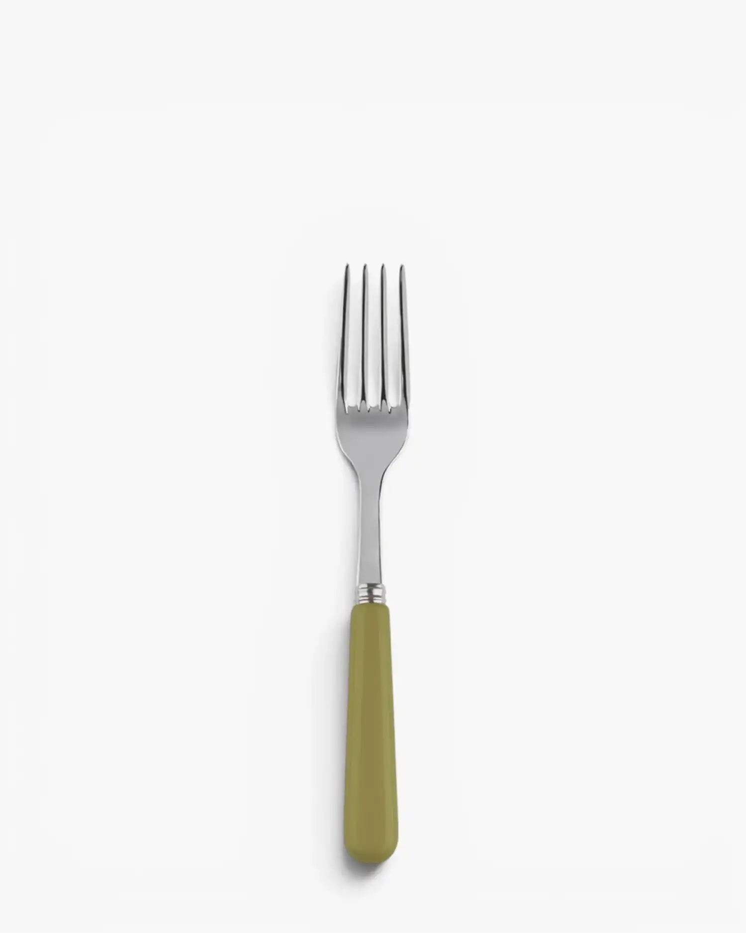 Sabre Paris Pop stainless steel dessert fork with acrylic handle Sabre Paris Sage Green - Buy now on ShopDecor - Discover the best products by SABRE PARIS design