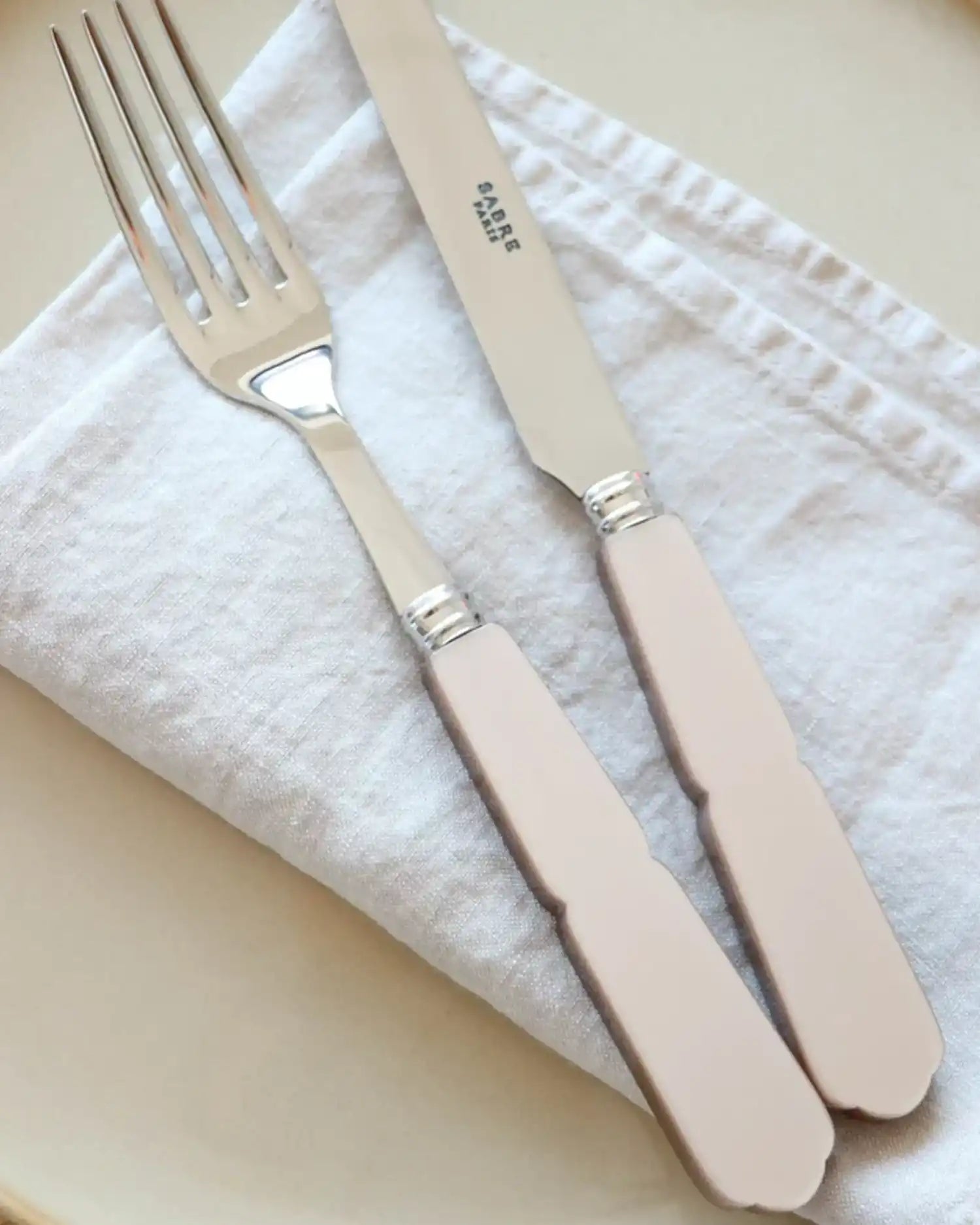 Sabre Paris Gustave 24-piece stainless steel cutlery set with acrylic handles - Buy now on ShopDecor - Discover the best products by SABRE PARIS design