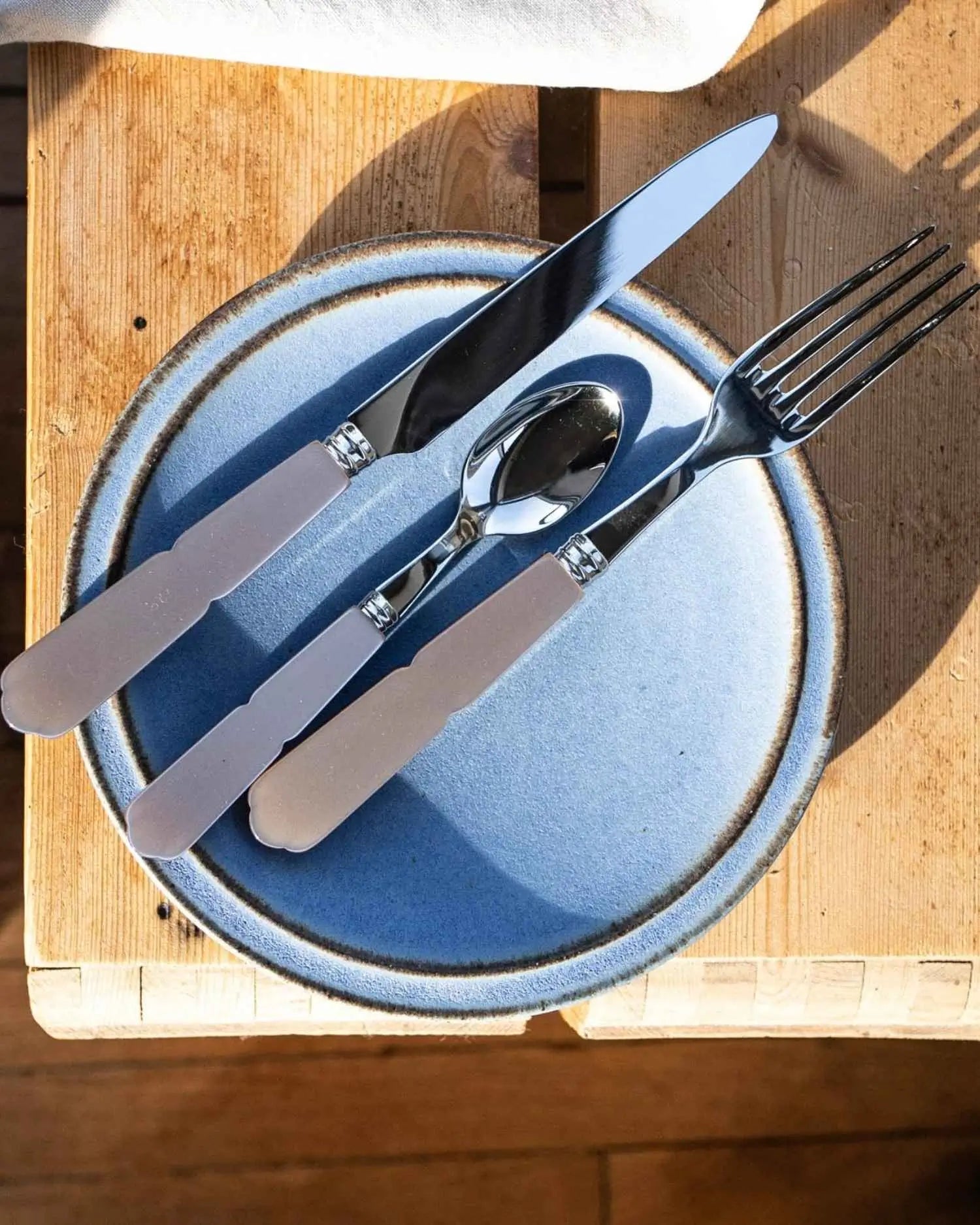 Sabre Paris Gustave 24-piece stainless steel cutlery set with acrylic handles - Buy now on ShopDecor - Discover the best products by SABRE PARIS design