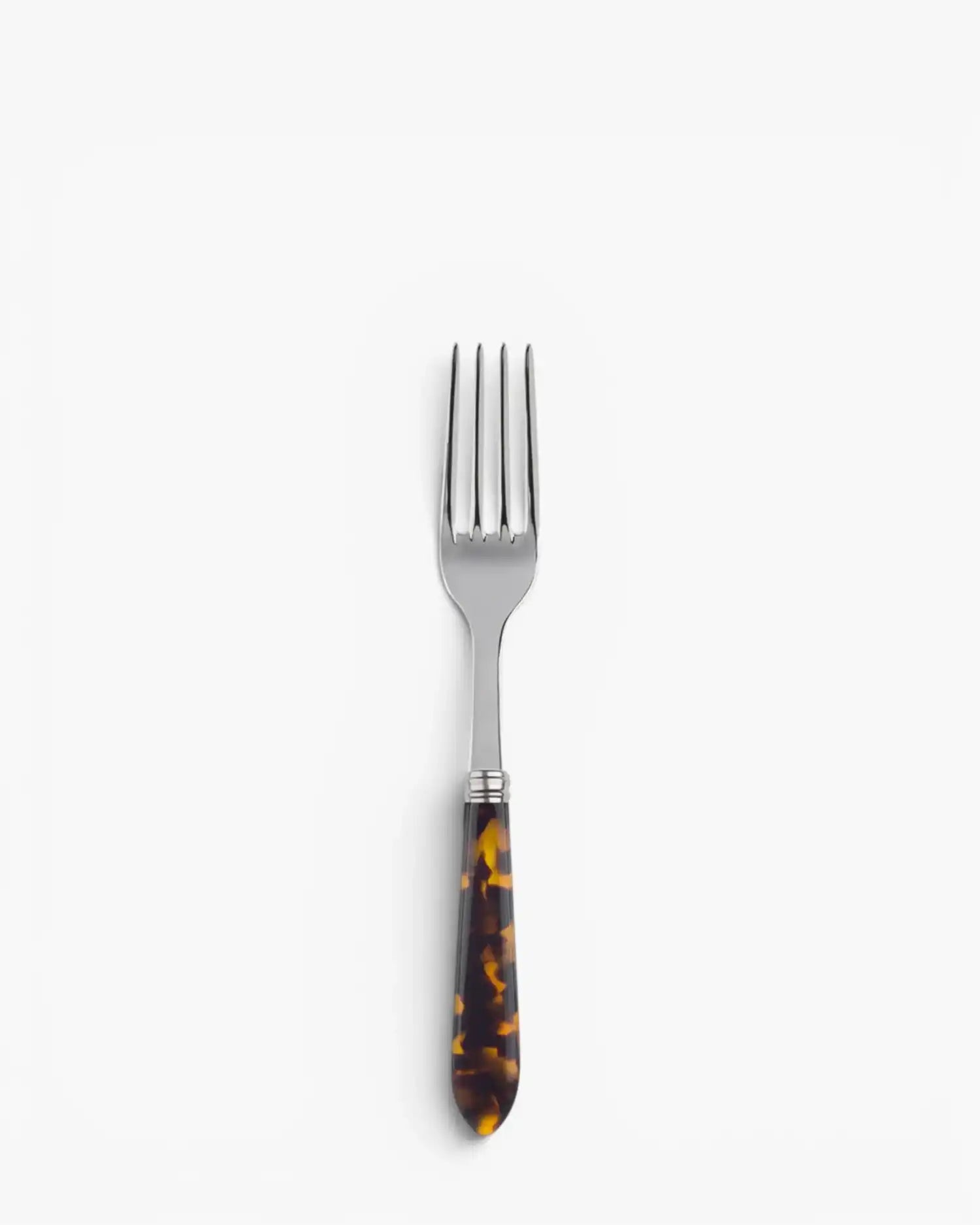 Sabre Paris Tortoise stainless steel dessert fork with acrylic handle Sabre Paris Faux Tortoise - Buy now on ShopDecor - Discover the best products by SABRE PARIS design