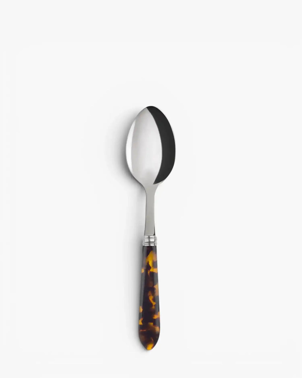 Sabre Paris Tortoise stainless steel dessert spoon with acrylic handle Sabre Paris Faux Tortoise - Buy now on ShopDecor - Discover the best products by SABRE PARIS design