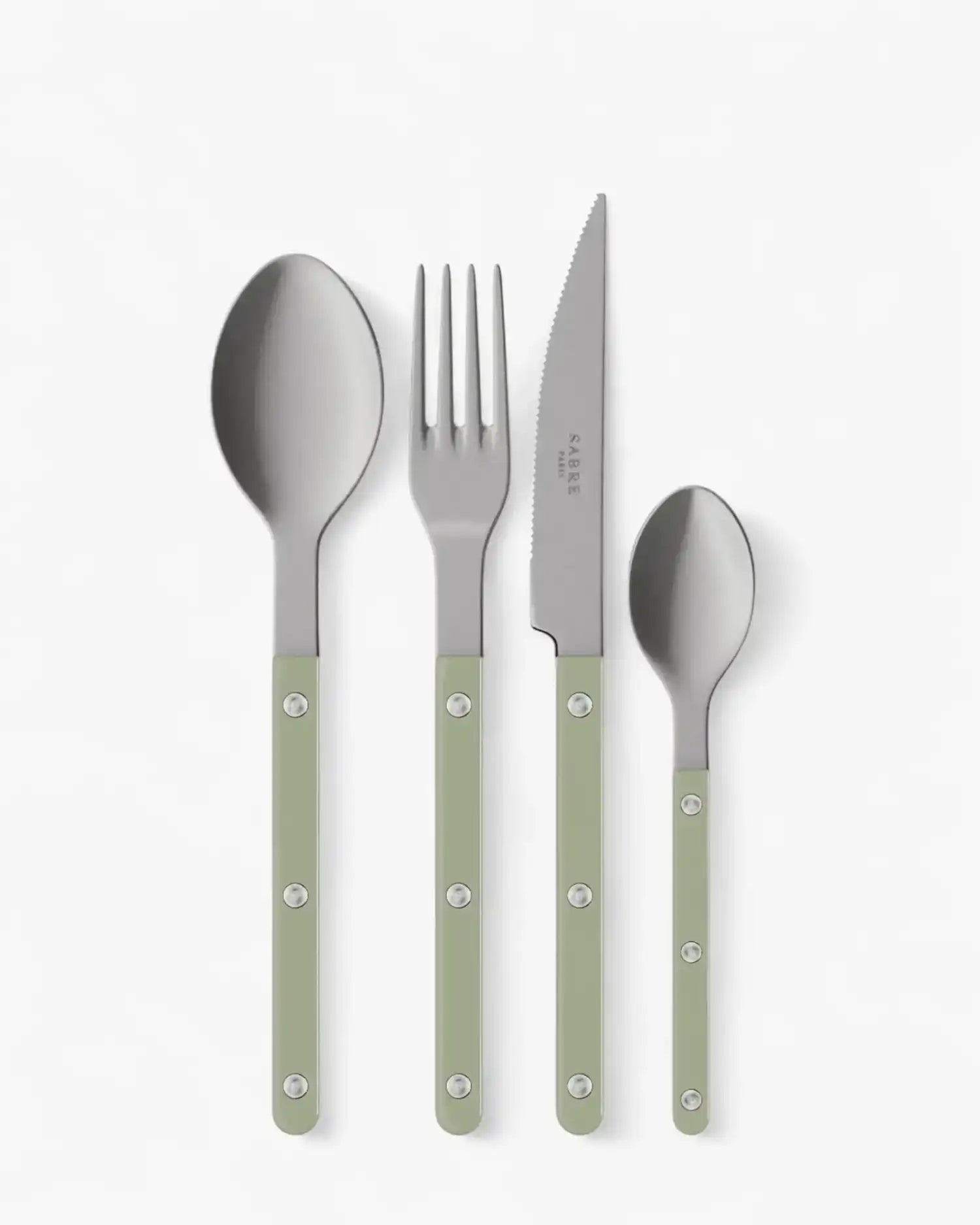 Sabre Paris Bistrot Vintage 24-piece stainless steel cutlery set with nylon handles Sabre Paris Asparagus - Buy now on ShopDecor - Discover the best products by SABRE PARIS design