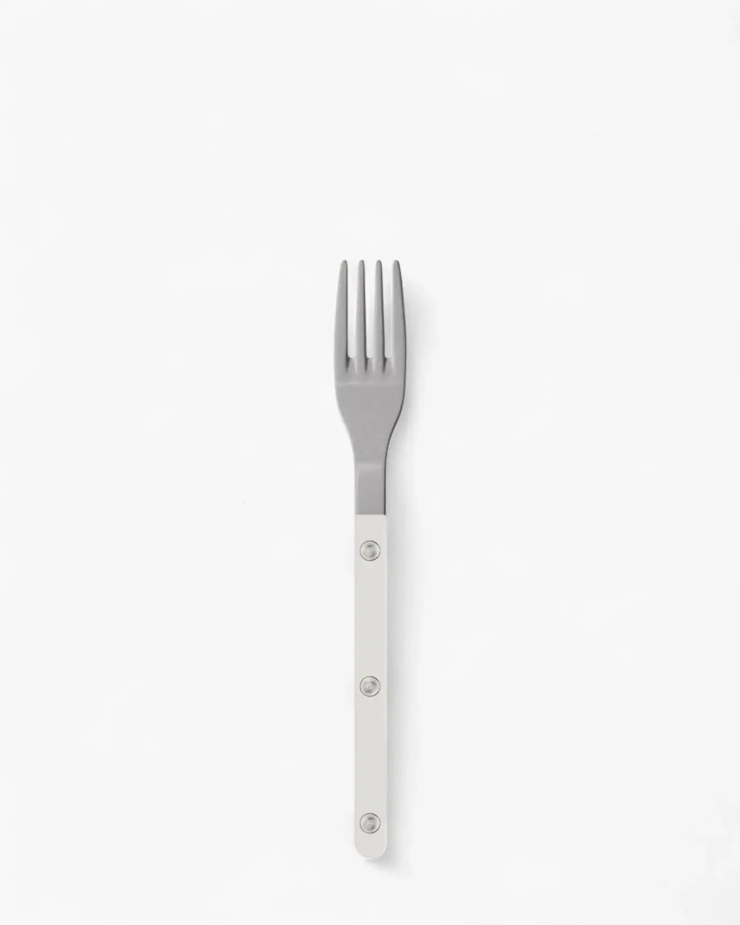 Sabre Paris Bistrot Vintage stainless steel dessert fork with nylon handle Sabre Paris White - Buy now on ShopDecor - Discover the best products by SABRE PARIS design