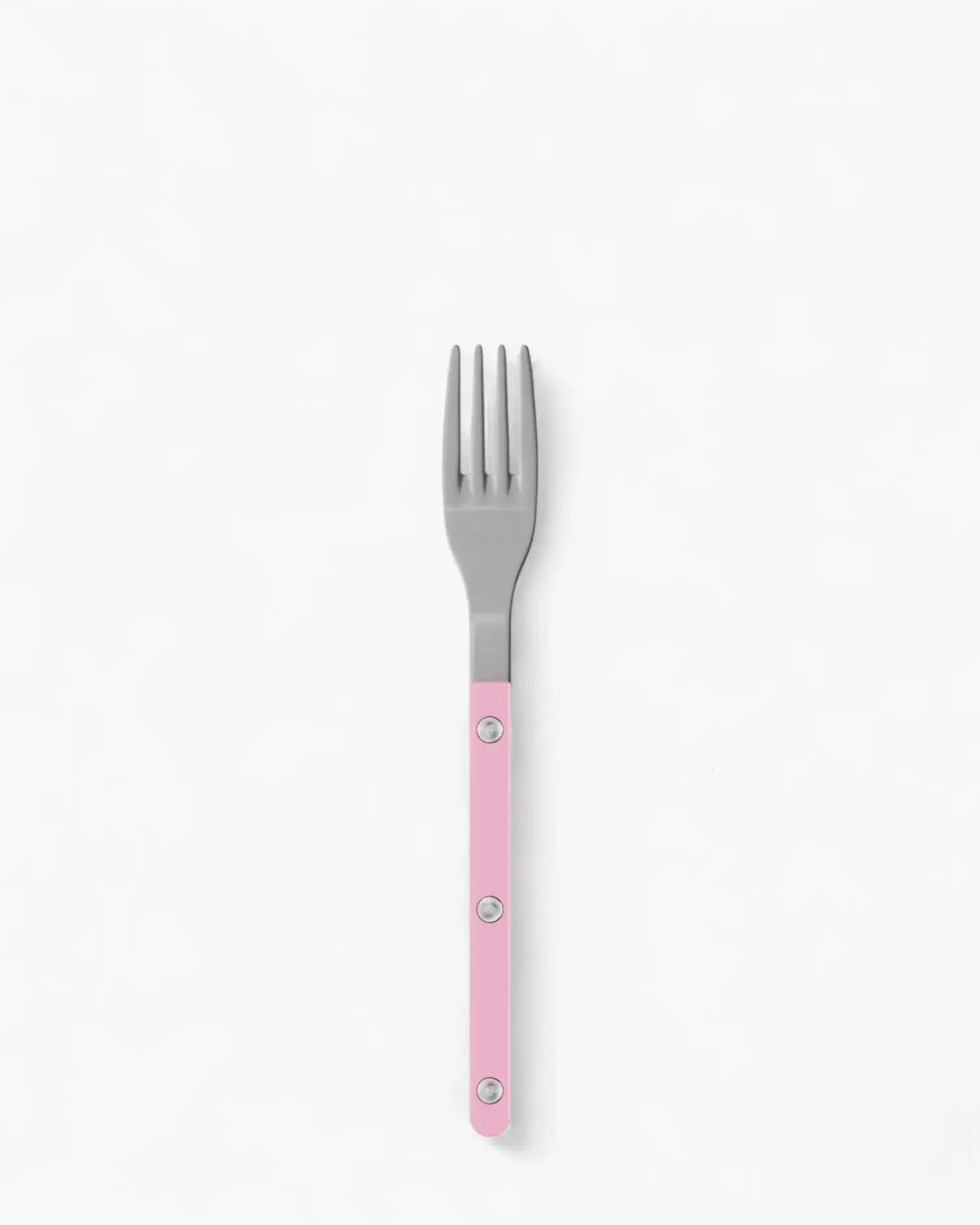 Sabre Paris Bistrot Vintage stainless steel dessert fork with nylon handle Sabre Paris Pink - Buy now on ShopDecor - Discover the best products by SABRE PARIS design
