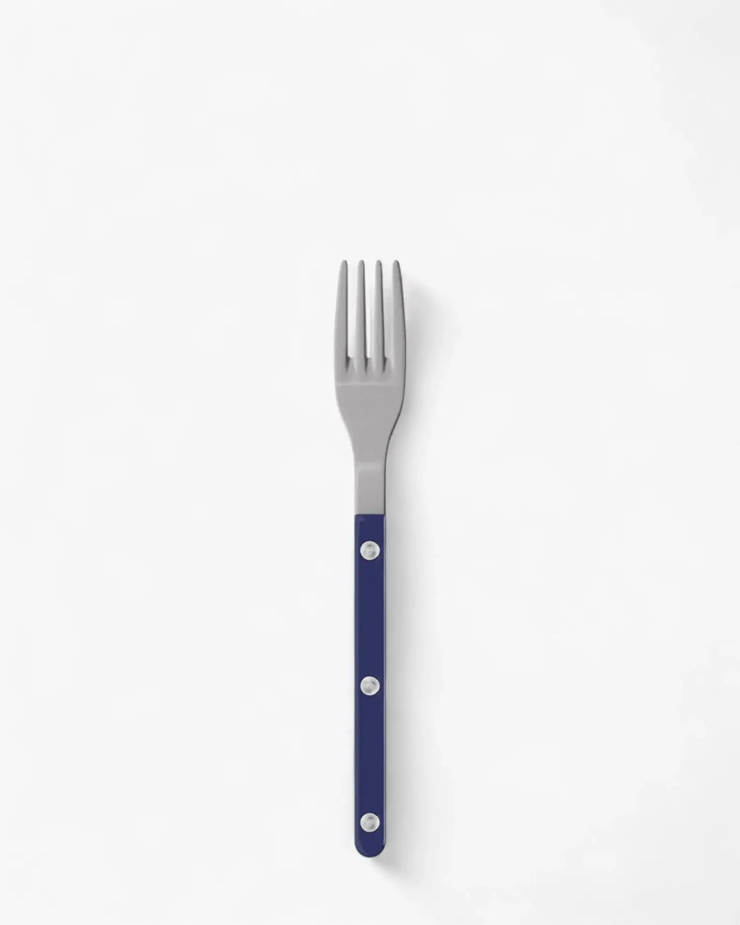 Sabre Paris Bistrot Vintage stainless steel dessert fork with nylon handle Sabre Paris Navy Blue - Buy now on ShopDecor - Discover the best products by SABRE PARIS design