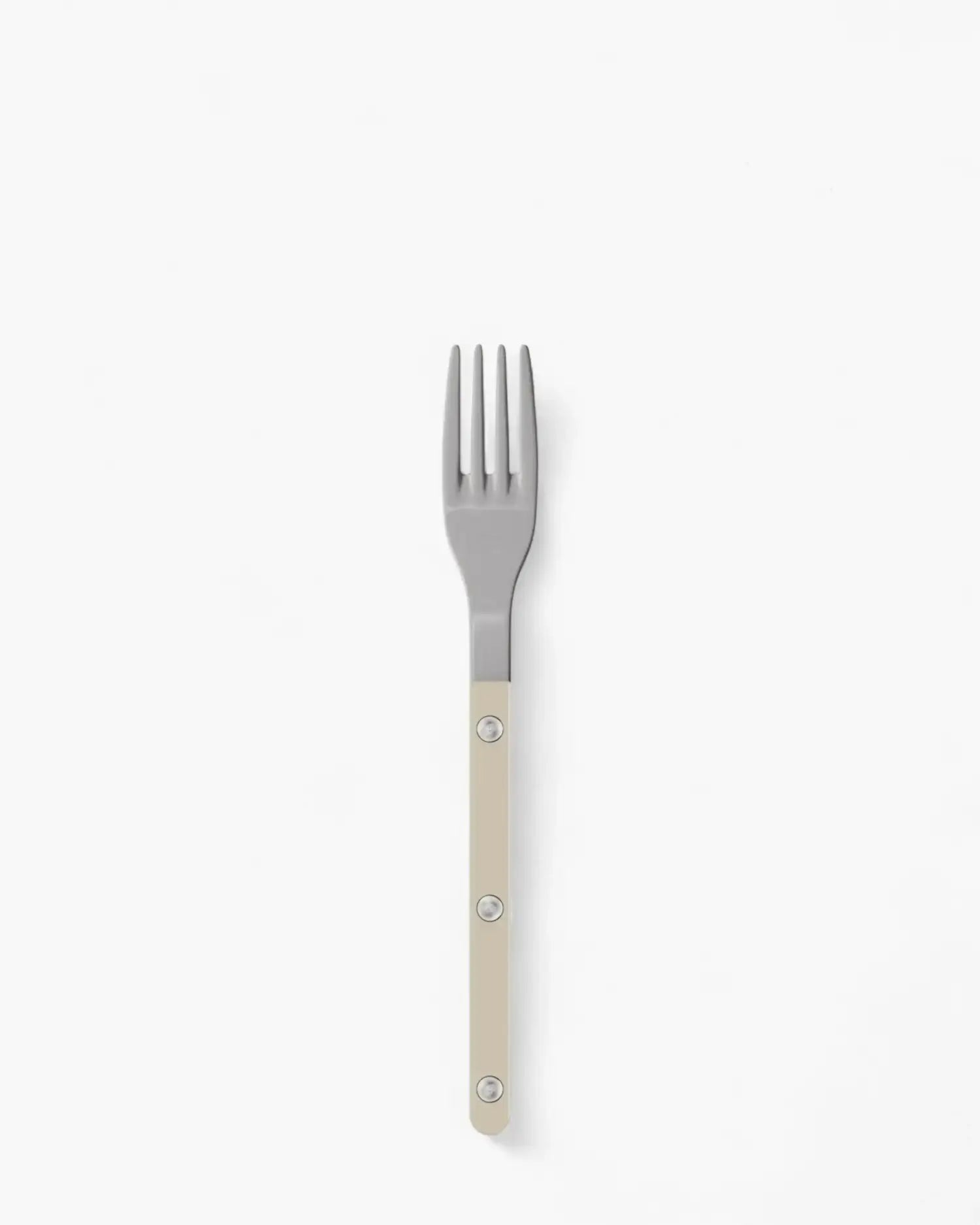 Sabre Paris Bistrot Vintage stainless steel dessert fork with nylon handle Sabre Paris Light Kaki - Buy now on ShopDecor - Discover the best products by SABRE PARIS design