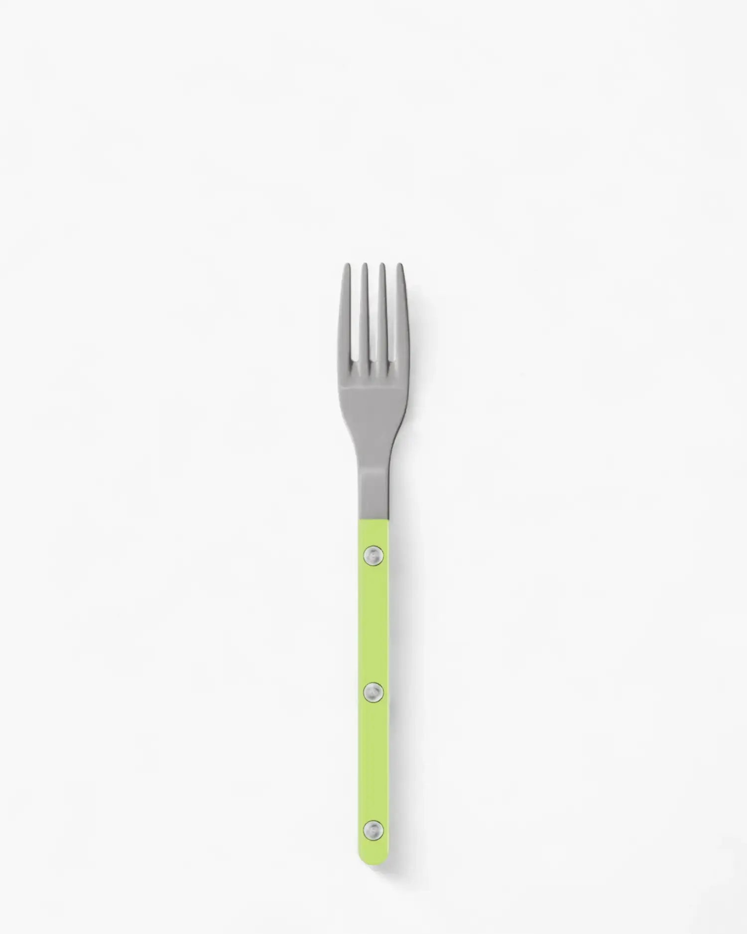 Sabre Paris Bistrot Vintage stainless steel dessert fork with nylon handle Sabre Paris Lime - Buy now on ShopDecor - Discover the best products by SABRE PARIS design