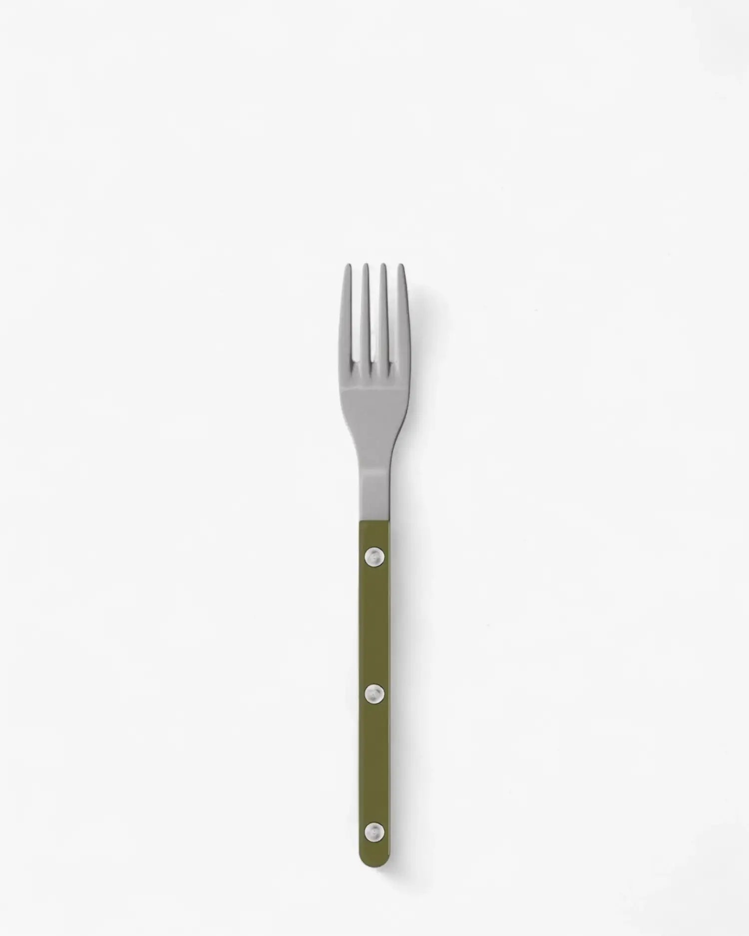 Sabre Paris Bistrot Vintage stainless steel dessert fork with nylon handle Sabre Paris Green Fern - Buy now on ShopDecor - Discover the best products by SABRE PARIS design