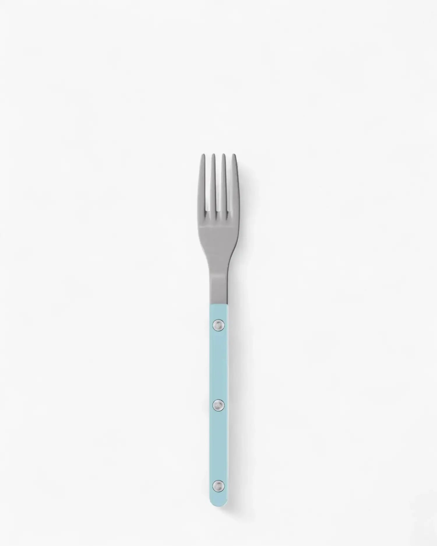Sabre Paris Bistrot Vintage stainless steel dessert fork with nylon handle Sabre Paris Pastel Blue - Buy now on ShopDecor - Discover the best products by SABRE PARIS design