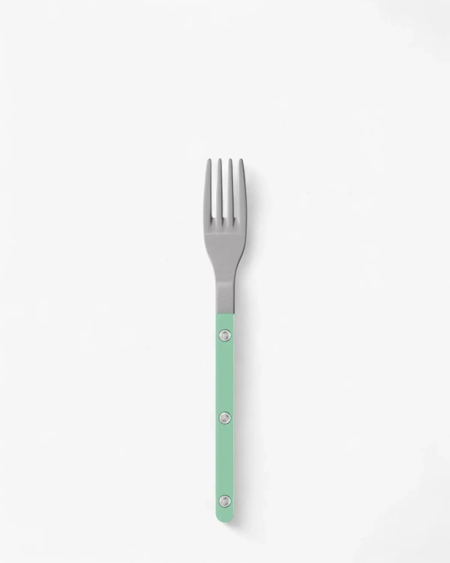 Sabre Paris Bistrot Vintage stainless steel dessert fork with nylon handle Sabre Paris Pastel Green - Buy now on ShopDecor - Discover the best products by SABRE PARIS design