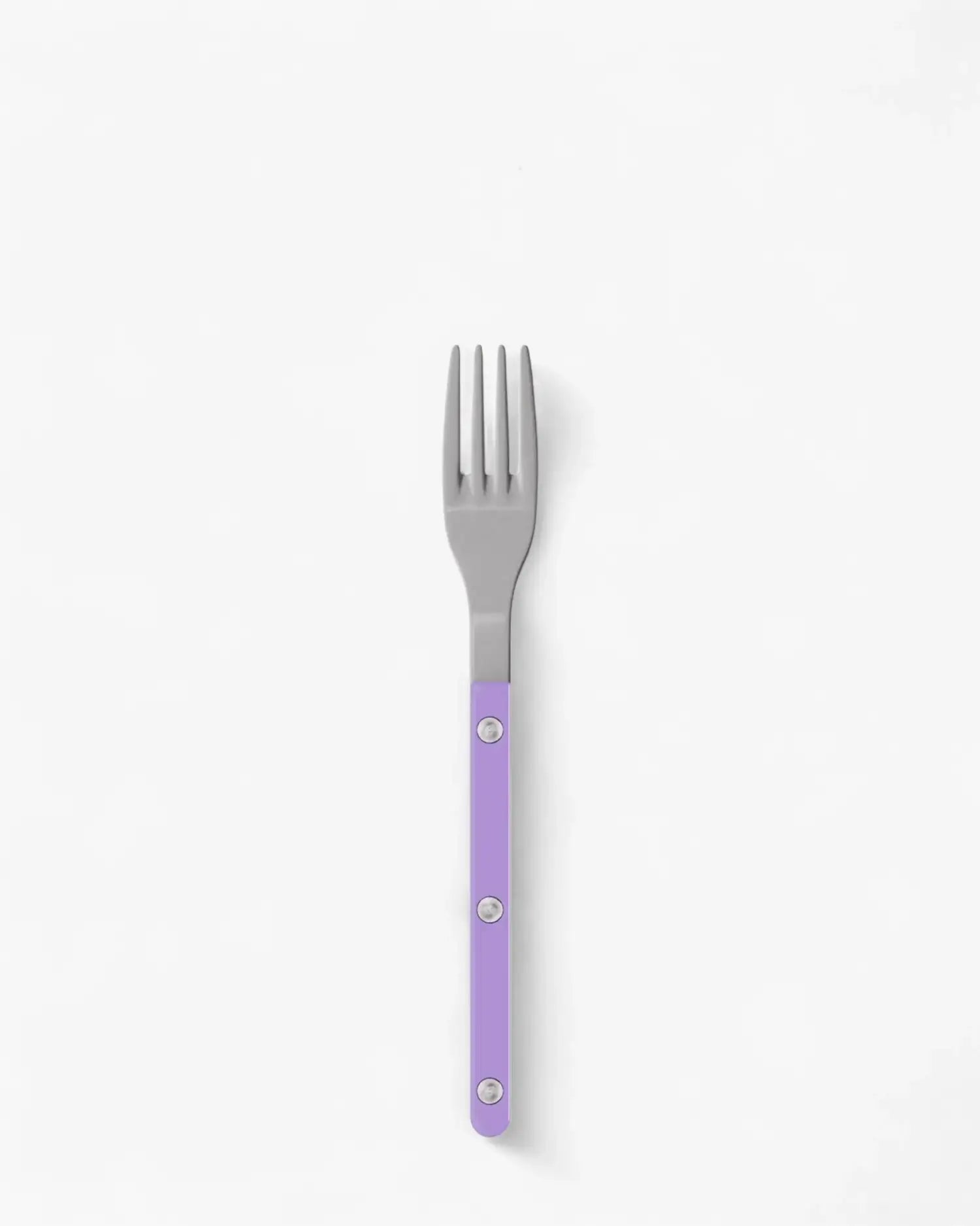 Sabre Paris Bistrot Vintage stainless steel dessert fork with nylon handle Sabre Paris Light Purple - Buy now on ShopDecor - Discover the best products by SABRE PARIS design