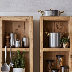 Sambonet 1965 Vintage casserole pot 2 handles - Buy now on ShopDecor - Discover the best products by SAMBONET design