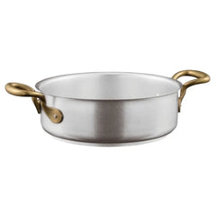 Sambonet 1965 Vintage casserole pot 2 handles Without Lid 24 cm - 9.45 in - Buy now on ShopDecor - Discover the best products by SAMBONET design