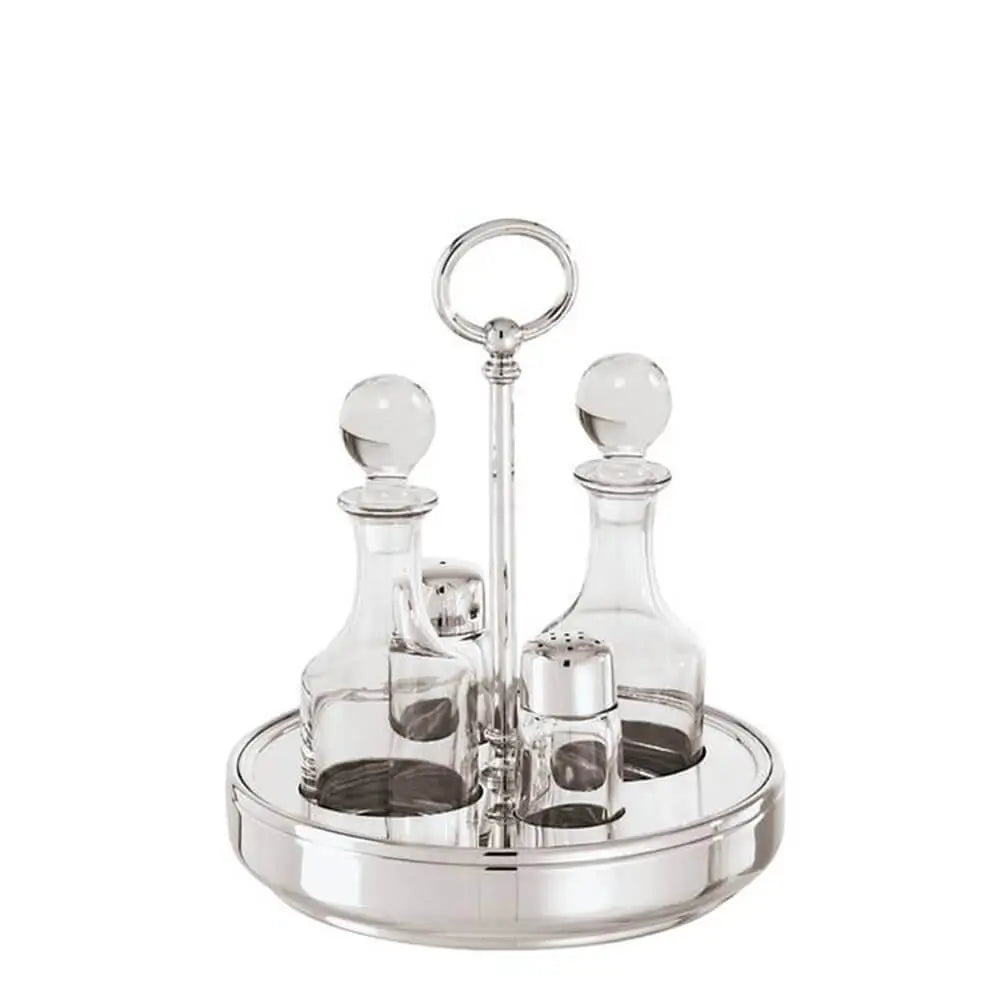 Sambonet Contour cruet set 4 pieces Steel - Buy now on ShopDecor - Discover the best products by SAMBONET design