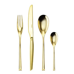 Sambonet H-Art cutlery set Sambonet Mirror PVD Gold Set 24 - Buy now on ShopDecor - Discover the best products by SAMBONET design