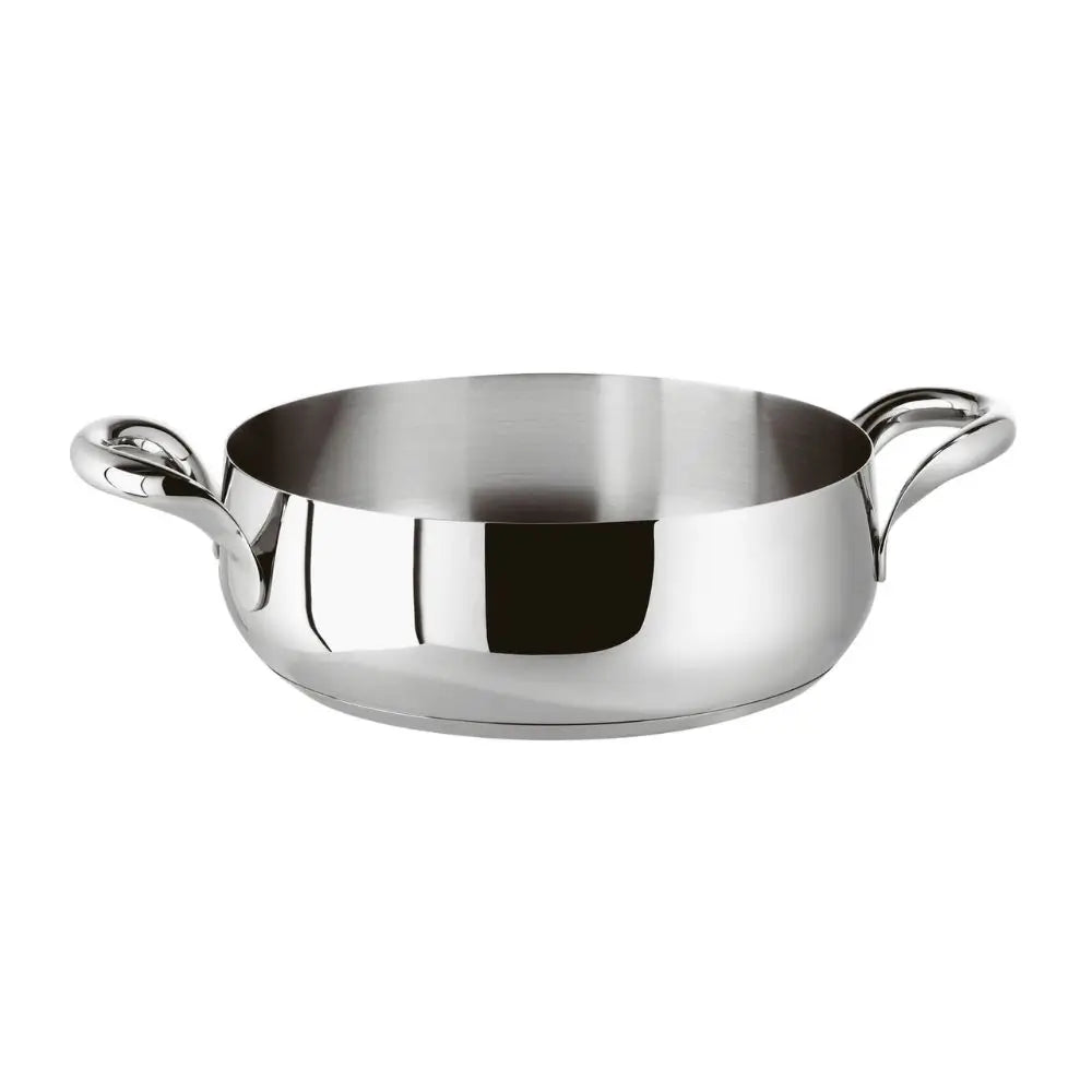 Sambonet Kikka casserole pot 2 handles Without Lid 24 cm - 9.45 in - Buy now on ShopDecor - Discover the best products by SAMBONET design