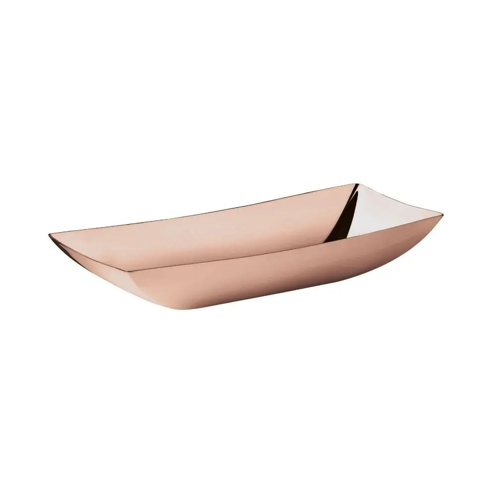 Sambonet Linea Q bread basket Sambonet Mirror PVD Rum - Buy now on ShopDecor - Discover the best products by SAMBONET design