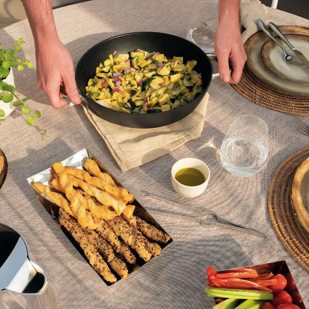 Sambonet Linea Q bread basket - Buy now on ShopDecor - Discover the best products by SAMBONET design