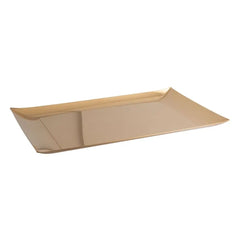 Sambonet Linea Q tray Sambonet Mirror PVD Gold Rectangular - Buy now on ShopDecor - Discover the best products by SAMBONET design