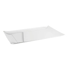 Sambonet Linea Q tray Sambonet Mirror Steel Rectangular - Buy now on ShopDecor - Discover the best products by SAMBONET design