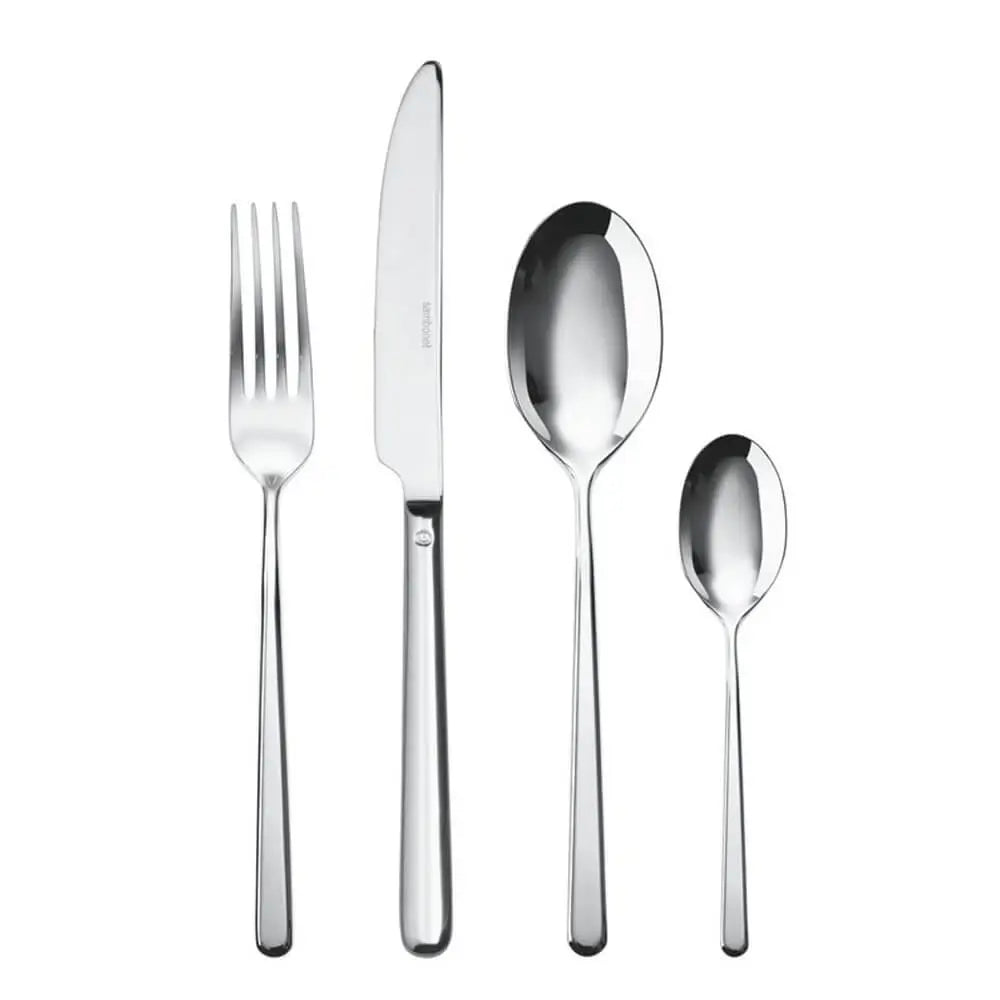 Sambonet Linear cutlery set Steel Set 24 - Buy now on ShopDecor - Discover the best products by SAMBONET design