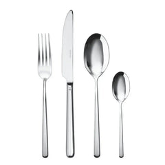 Sambonet Linear cutlery set Steel Set 24 - Buy now on ShopDecor - Discover the best products by SAMBONET design