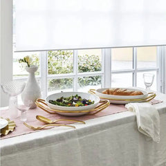 Sambonet New Living holder with oval dish - Buy now on ShopDecor - Discover the best products by SAMBONET design