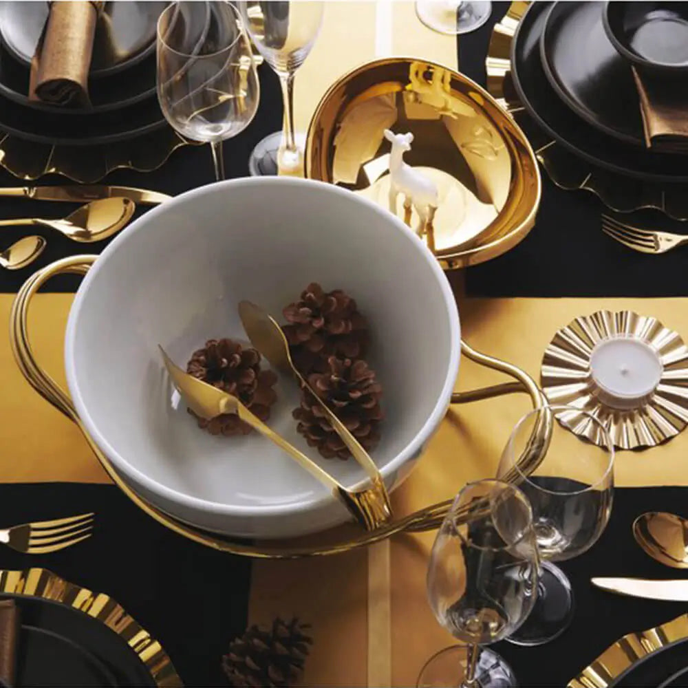 Sambonet New Living spaghetti dish with holder - Buy now on ShopDecor - Discover the best products by SAMBONET design