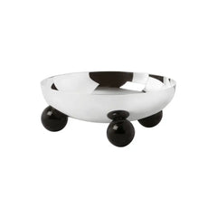 Sambonet Penelope bowl Sambonet Silverplated Steel 13.5 cm - 5.32 in - Buy now on ShopDecor - Discover the best products by SAMBONET design